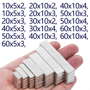 Aimants en néodyme rectangulaires super puissants, sur mesure, de grande taille, N35-N52, pour l'industrie, aimants carrés en néodyme - Product Image 6
