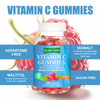 Suplemen diet gula Premium bebas Vitamin C Gummy mendukung sistem imun dan fungsi otot sehat permen gusi
