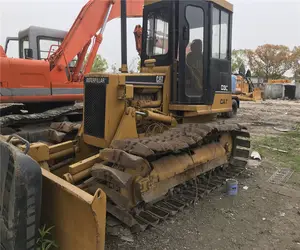 Sử Dụng Cat D3C LGP Crawler Bulldozer Nhật Bản Sản Xuất Cat D3C D4H Nhỏ Dozer