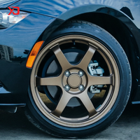 Velg Krom Mewah Ringan Laris Manis Custom 18 5x114.3 Deep Concave Forged Alloy Wheel Rim 5x120 5x100 untuk Subaru WRX GTR