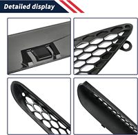 Kit de 3 garnitures de calandre avant pour Dodge Charger SRT Hellcat 2015-2020 68202580AA 68202462AA