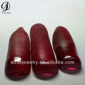 Trung Quốc thô đá quý 5 # thô Corundum tổng hợp Uncut <span class=keywords><strong>Ruby</strong></span> giá - Product Image 3