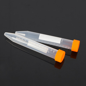 Yuan Yi 15Ml Centrifuge <b>Tube</b> Round Bottom Graduated Transparent Disposable <b>Plastic</b> For Lab Use - Product Image 3