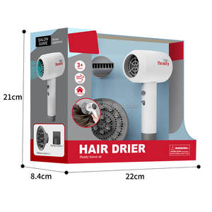 Sèche-cheveux électrique Lucky Toys pour jeu de simulation de salon de <span class=keywords><strong>coiffure</strong></span> pour filles, avec fonction de soufflage d'air réaliste, en plastique - Product Image 6