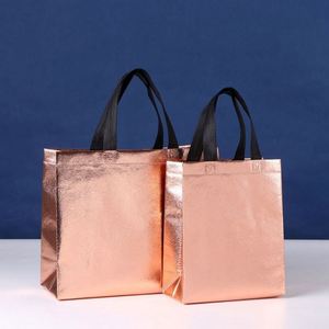 Laser Customizable Durable Laminated Non-Woven Shopping Tote <b>Bag</b> Reusable Handheld Carrier for Supermarket Bulk Wholesale - Product Image 1