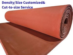 Chất Lượng Cao 10Mm Silicone Cao Su Miếng Bọt Biển Tấm Bọt Biển Dải Vuông Cao Su Bọt Biển Silicone Cao Su Với Vải Kết Thúc - Product Image 3