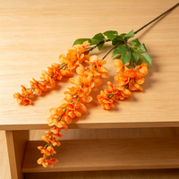 Bunga Lily Buatan Realistis Grosir, Bunga Sutra Multiwarna, Untaian Bunga Gaya Nordic untuk Natal, Thanksgiving, Tahun Baru, dan Pernikahan