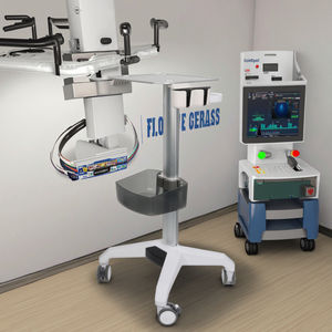 Lega di alluminio del carrello medico pneumatico moderno della sonda con il cestino di stoccaggio per uso dell'hotel e dell'ospedale - Product Image 1