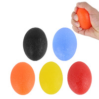 Pelota de Agarre con Forma de Huevo SEBS, Superficie Texturizada, Entrenador de Fuerza para Dedos, Alivio del Estrés, Ejercitador de Manos para Rehabilitación