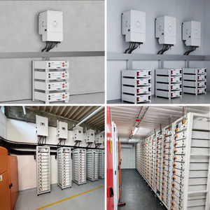 แบตเตอรี่ลิเธียมสำหรับเก็บพลังงานแสงอาทิตย์ 150Ah 200Ah 15.36KWh แบตเตอรี่แรงดันสูง Lifepo4 - Product Image 4