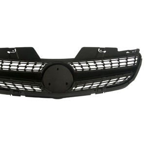 Mercedes-Benz SL-Class R230 Front Bumper Grille Black Silver ABS <b>Plastic</b> Star-<b>Studded</b> Design 2007-2009 - Product Image 2