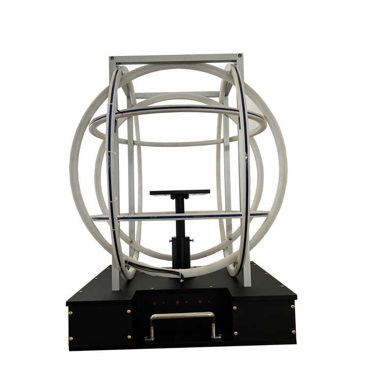 3D 3-Axis Helmholtz Coil Test Instrument for Magnetic Field