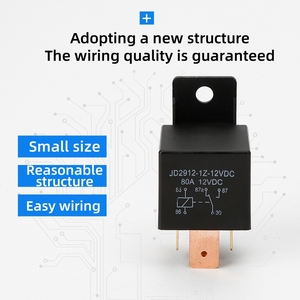 Relé de Alta Corriente de 40A para Motocicleta/Vehículo Eléctrico/Automóvil 12V 24V 48V 60V 72V DC SPDT, Relé Impermeable con Enchufe, Relé GPS - Product Image 3