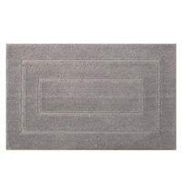 Tapis de sol d'entrée de salle de bain en polyester, épais, absorbant, antidérapant, fabriqué à la machine, pour toilettes et usage domestique, lavable, pour l'exportation
