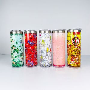 Vaso Térmico de Acero Inoxidable de Doble Pared con Logotipo Personalizado, Preperforado para Sublimación, 20 oz, con Tapa Deslizante - Product Image 1