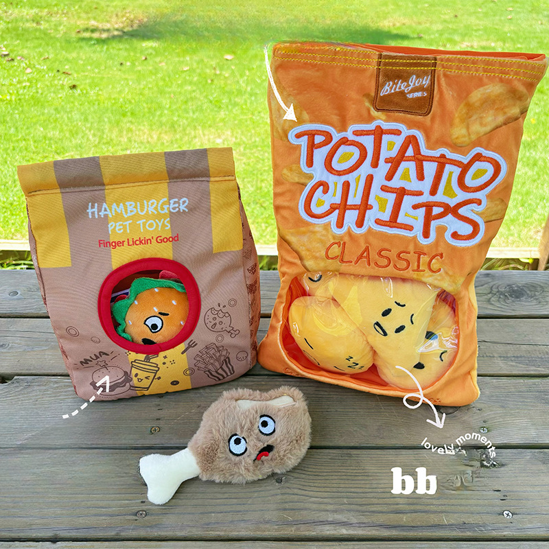 2025 Pet Dog Plush Toy - Bt Model PL-364 Interactive Sound-Making Toy for Dogs