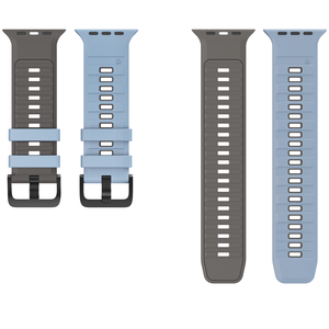 สายรัดข้อมือซิลิโคนกันน้ำสำหรับ Apple Watch Series สำหรับผู้ชายและผู้หญิง - Product Image 5
