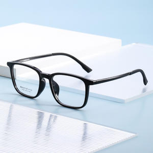 Lunettes optiques carrées Beauty Of Style pour femmes, monture intégrale, verres anti-UV, gris translucide C2, origine Taizhou - Product Image 4