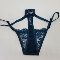 Ensemble de lingerie sexy pour femmes, string en dentelle à bretelles réglables, plusieurs couleurs, sans couture
