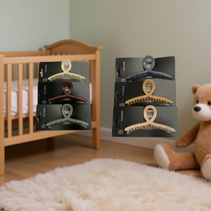 Set di 12 fermagli per capelli con finitura opaca per lo styling dei capelli dei bambini - Product Image 3