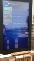 Affiche d'affichage à écran LED extérieur, publicité debout, boîte à lumière Mupi, affichage numérique