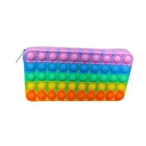 กล่องดินสอซิลิโคนแบบกดปุ่ม ลดความเครียด สำหรับเด็กนักเรียน - Product Image 5