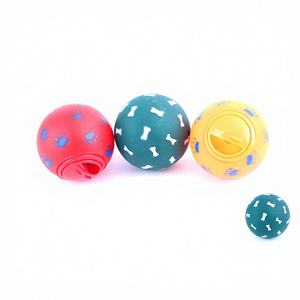 Juguete de Goma para Perro, Clásico, Moderno, Ecológico, Pequeño, Interactivo, Diseño Sostenible, Hueso, Pelota de Escape, Duradero, 8 cm - Product Image 1
