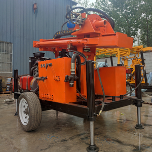 Bánh xe thủy lực nước giếng khoan Giàn Khoan 230m Máy khoan - Product Image 6