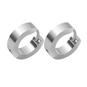 <span class=keywords><strong>Orecchini</strong></span> a Cerchio Rotondi Placcati Oro Nero per Uomo Donna Ragazzi <span class=keywords><strong>Orecchini</strong></span> a Cerchio Huggie Gioielli - Product Image 3