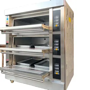 Top quality stainless steel commercial bakery oven