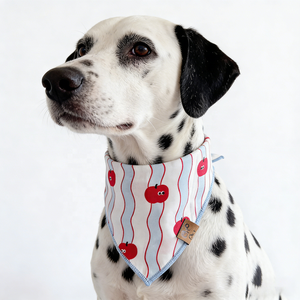Bandana pour <span class=keywords><strong>chien</strong></span> <span class=keywords><strong>personnalisé</strong></span>, écharpe de luxe réglable avec motif par sublimation pour un cadeau d'anniversaire ou de vacances, Noël ou Halloween - Product Image 3