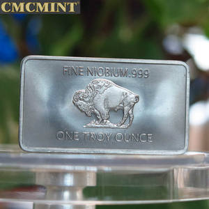 Niob barren 1 Unze Feine Niob Buffalo Bullion Bars C97 - Product Image 6