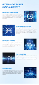 Ikevision Mini PoE chuyển đổi 4/8/16/32 cổng Gigabit 10/100/1000M cho CCTV Camera, kim loại đầy đủ Gigabit PoE chuyển đổi (8 + 2) - Product Image 5