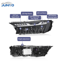 Ensemble de phares à LED Junyo pour Audi Q7 2020-2025, mise à niveau vers des feux de jour à LED haut de gamme