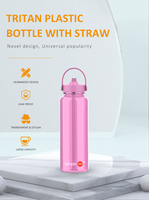 Bouteille à boire portable réutilisable étanche avec poignée pour bouteille d'eau de voyage en plein air de gymnastique