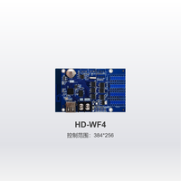 Красочный светодиодный экран WIFI контроллер HuiDu HD-WF1 WF2 WF4 для HUB75 P10 P8 P6 P5 полноцветный светодиодный модуль