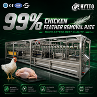 Chaîne de production avicole Halal à retour sur investissement rapide, ligne d'abattage de volailles, équipement d'abattage de poulets, système de fixation