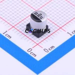 ตัวเก็บประจุอิเล็กโทรไลต์อะลูมิเนียมแบบ SMD รุ่น VT1E330M-CRD54 ขนาด D5xL5.4 มม. 33uF 20% 25V 5 มม. - Product Image 1