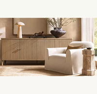 Fauteuil lounge rembourré en tissu lin, fauteuil moderne pour salon. Est-ce que cette chaise d'appoint crème est le bon choix pour votre maison ?