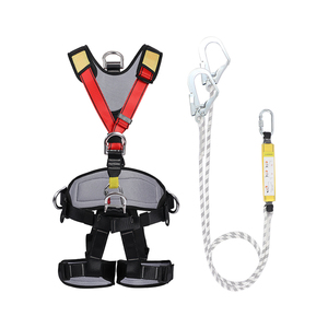 Cinto de Segurança de Corpo Inteiro com Cinco Pontos, Equipamento de Segurança para Escalada em Montanha, Operações em Altitude, Resgate e Rapel - Product Image 1