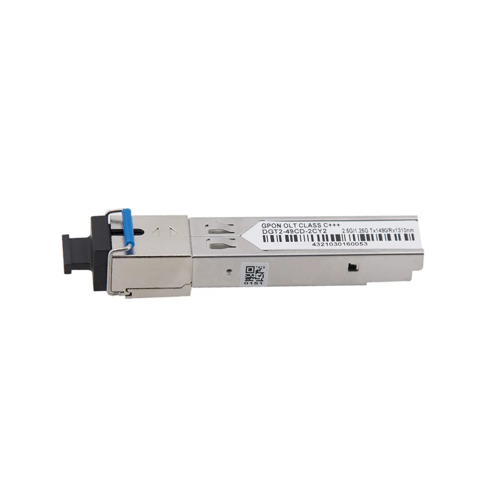 Fiber Optic Module 2.5G/1.25G Tx1490nm/Rx1310nm 7.5dbm Class c+++ GPON GEPON OLT SFP