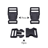 Clip à dégagement rapide léger harnais de collier pour animaux de compagnie boucle détachable en plastique accessoire POM