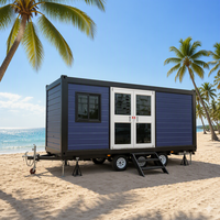 Maison mobile préfabriquée à prix d'usine, 20 pieds, extensible, avec cuisine et salle de bain, prête à être expédiée