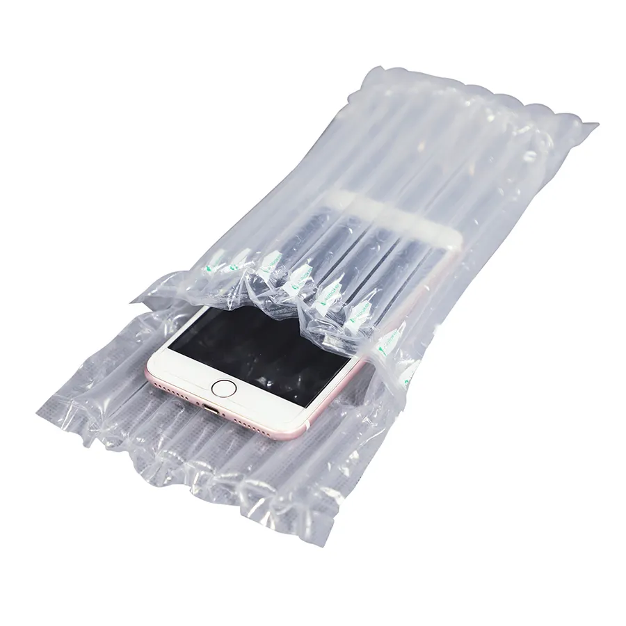 Sac d'emballage gonflable pour téléphone portable, panneaux transparents pour la protection des téléphones portables, emballage en plastique