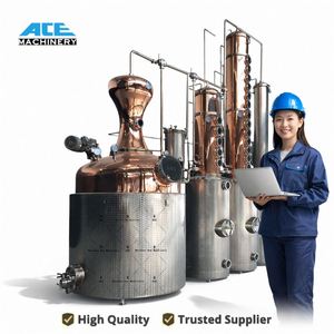 Ace Multifunctional 500L Distillation Equipment New All-In-One Copper <b>Wine</b> Brewer and Whiskey Concentrator Fruit <b>Wine</b> Included - Product Image 4
