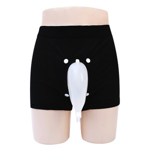 Sous-vêtements d'incontinence pour hommes en Australie, tailles S, M, L, noirs, respirants, confortables, pantalons de collecte d'urine - Product Image 3