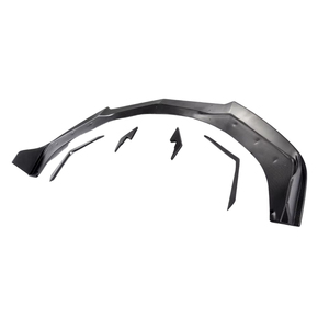 YOMDO Style <span class=keywords><strong>SS</strong></span> - Lame de pare-chocs avant en carbone avec canards pour Chevrolet <span class=keywords><strong>Camaro</strong></span> ZL1 2014-2015 - Product Image 4