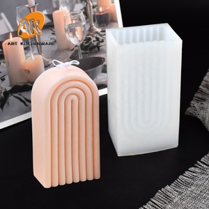 AK 3D DIY Vòng Và Hình Dạng U Silicone Nến Khuôn Cho Hương Liệu Thạch Cao Trang Trí & Bánh Làm - Product Image 3