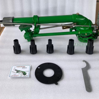Pistolet d'arrosage métallique DN50 2 pouces, arroseur à longue portée 50m, pistolet d'arrosage haute pression pour économie d'eau