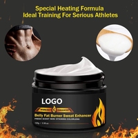 Crème Amincissante Portable Effet Brûle-Graisse Rapide au Collagène pour la Taille, Gel Chaud à Marque Blanche, Résultats en 3 Jours